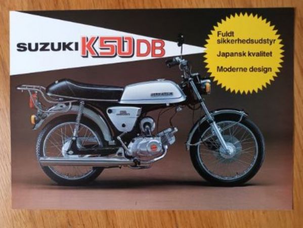 Suzuki K50 Brochure K 50 DB